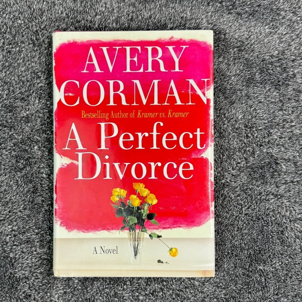 Perfect Divorce Avery Corman Hardcover Novel 04 Fiction Kramer vs Kramer Author
